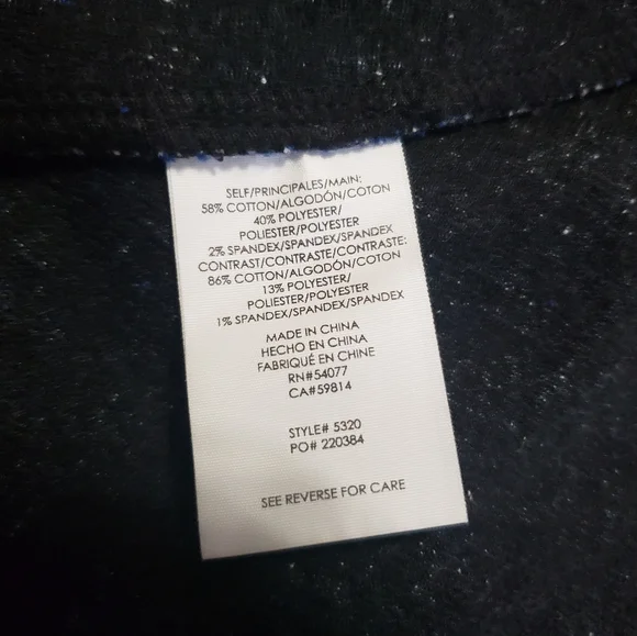 CAbi Reina 21 Club Houndstooth Suit Skirt Sz 0 - Picture 9 of 11